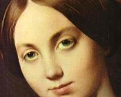 Vicomtesse Othenin d-Haussonville detail - 让·奥古斯特·多米尼克·安格尔